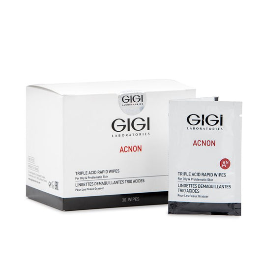 GiGi ACNON TRIPLE ACID RAPID WIPES 30PCS 27120