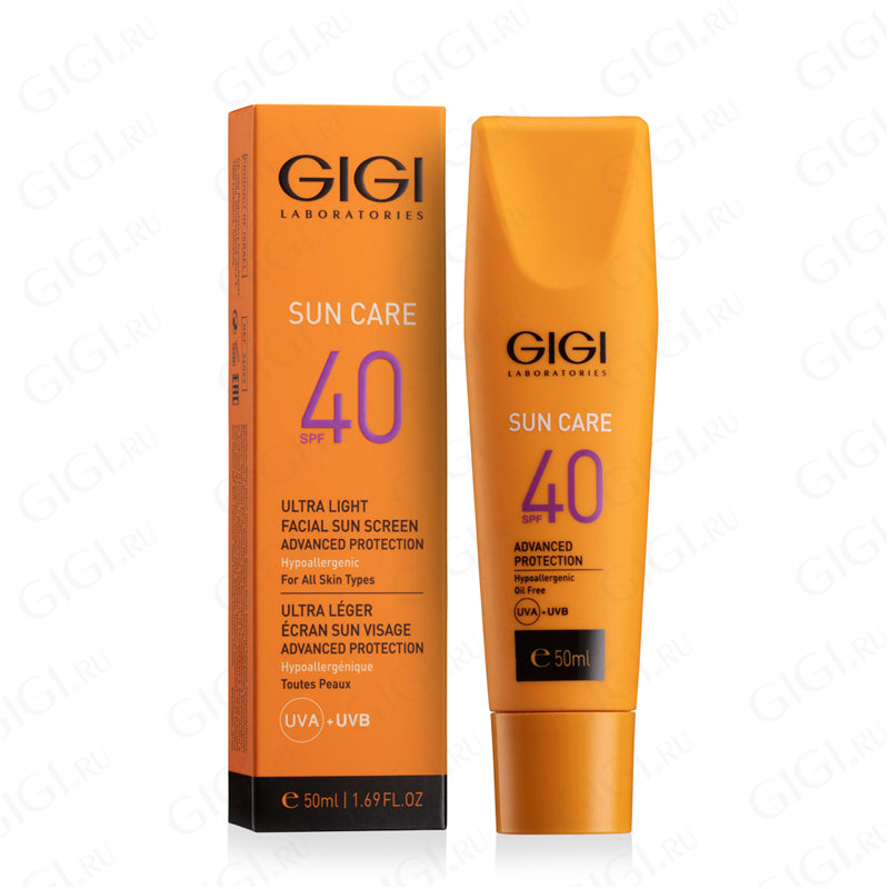 GiGi Ultra Light Facial Sun Screen Advanced Protection SPF 40 50ml  36042